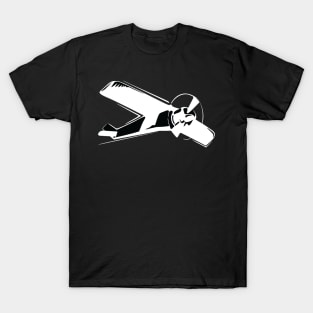 Oldschool plane with propeller design T-Shirt